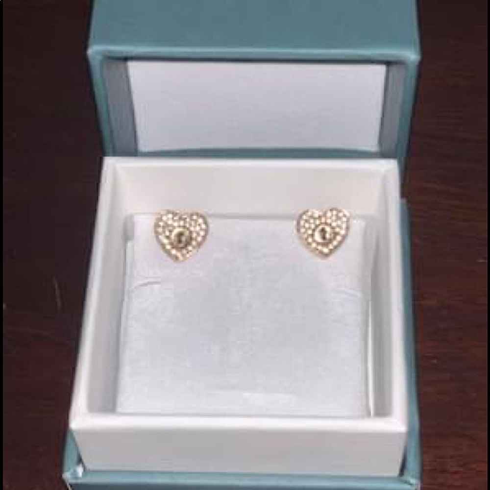 Juicy Couture Heart Locket Earrings